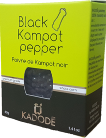 Black Kampot pepper